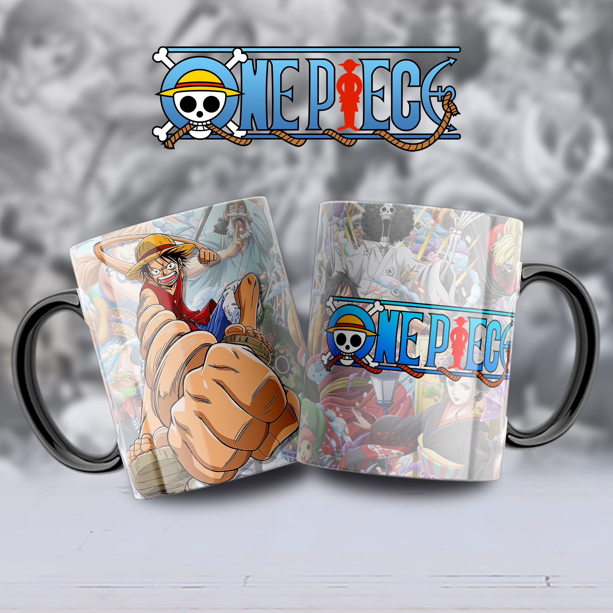 Taza Luffy – One Piece | El espíritu del Rey de los Piratas