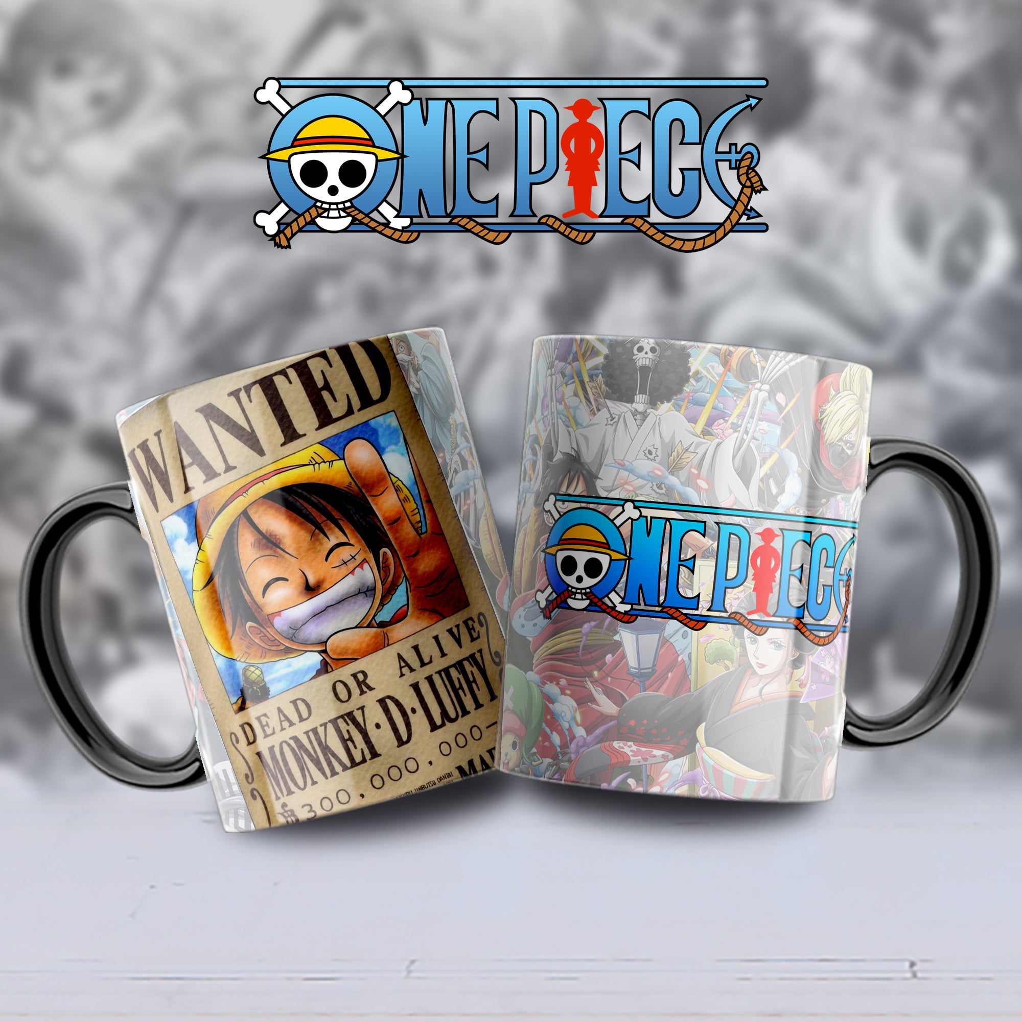 Taza Inspirada en Luffy – One Piece