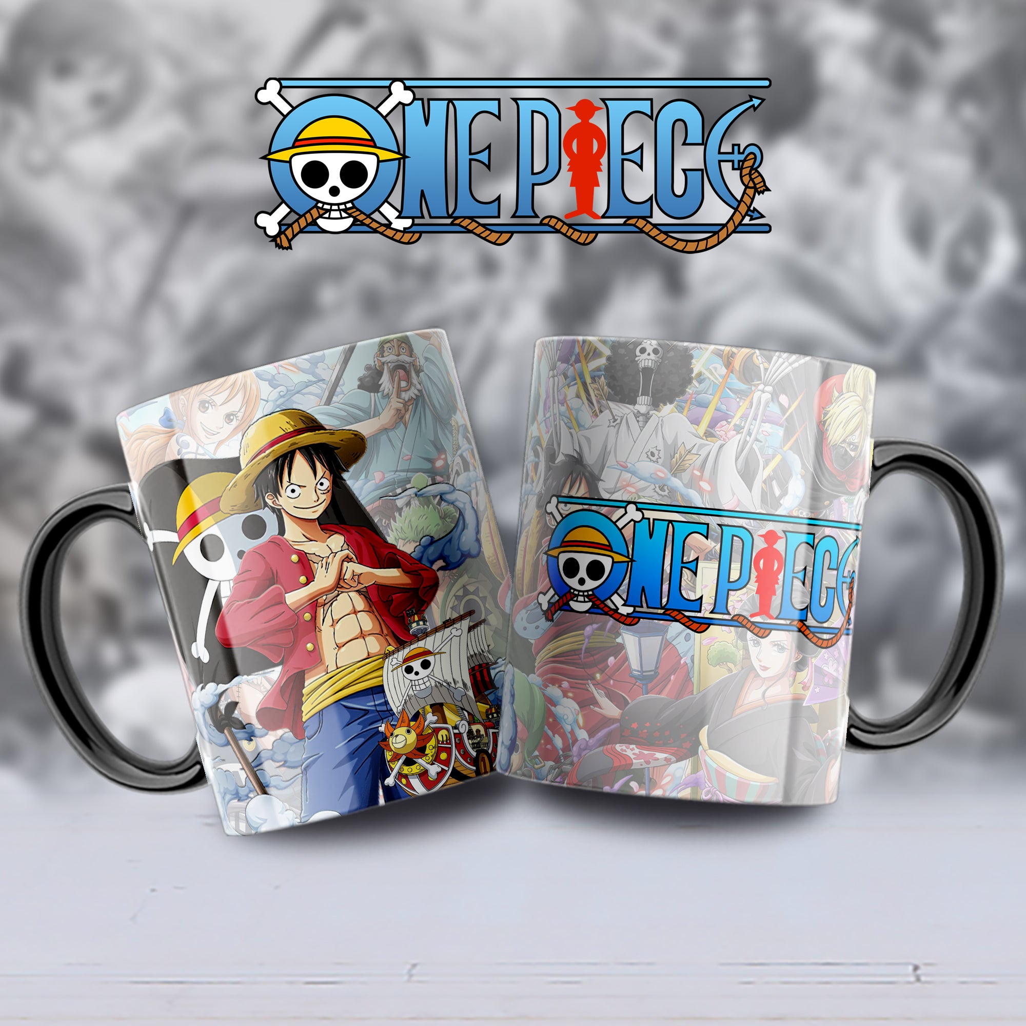 Taza Luffy – One Piece | El espíritu del Rey de los Piratas