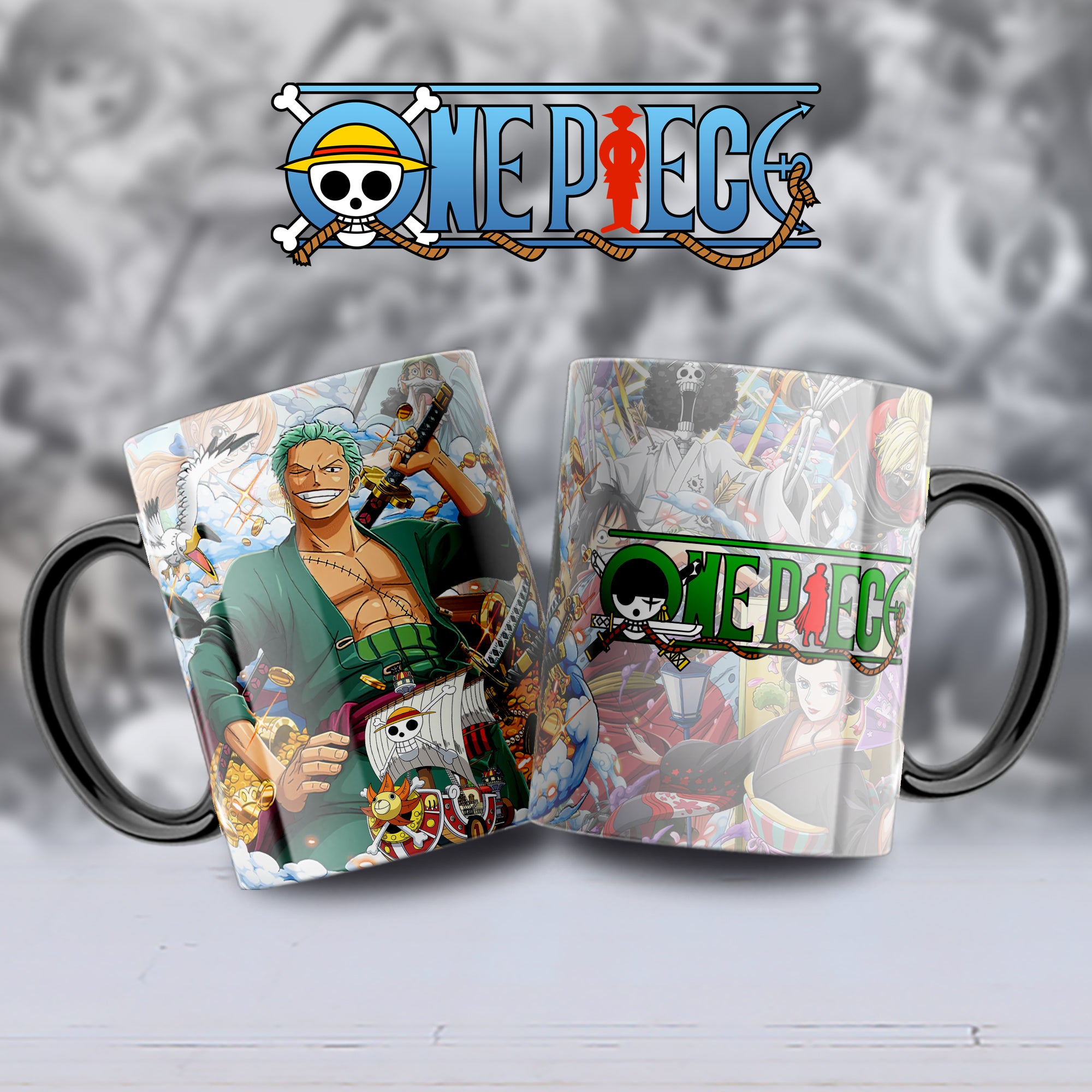 Taza Inspirada en Zoro – One Piece