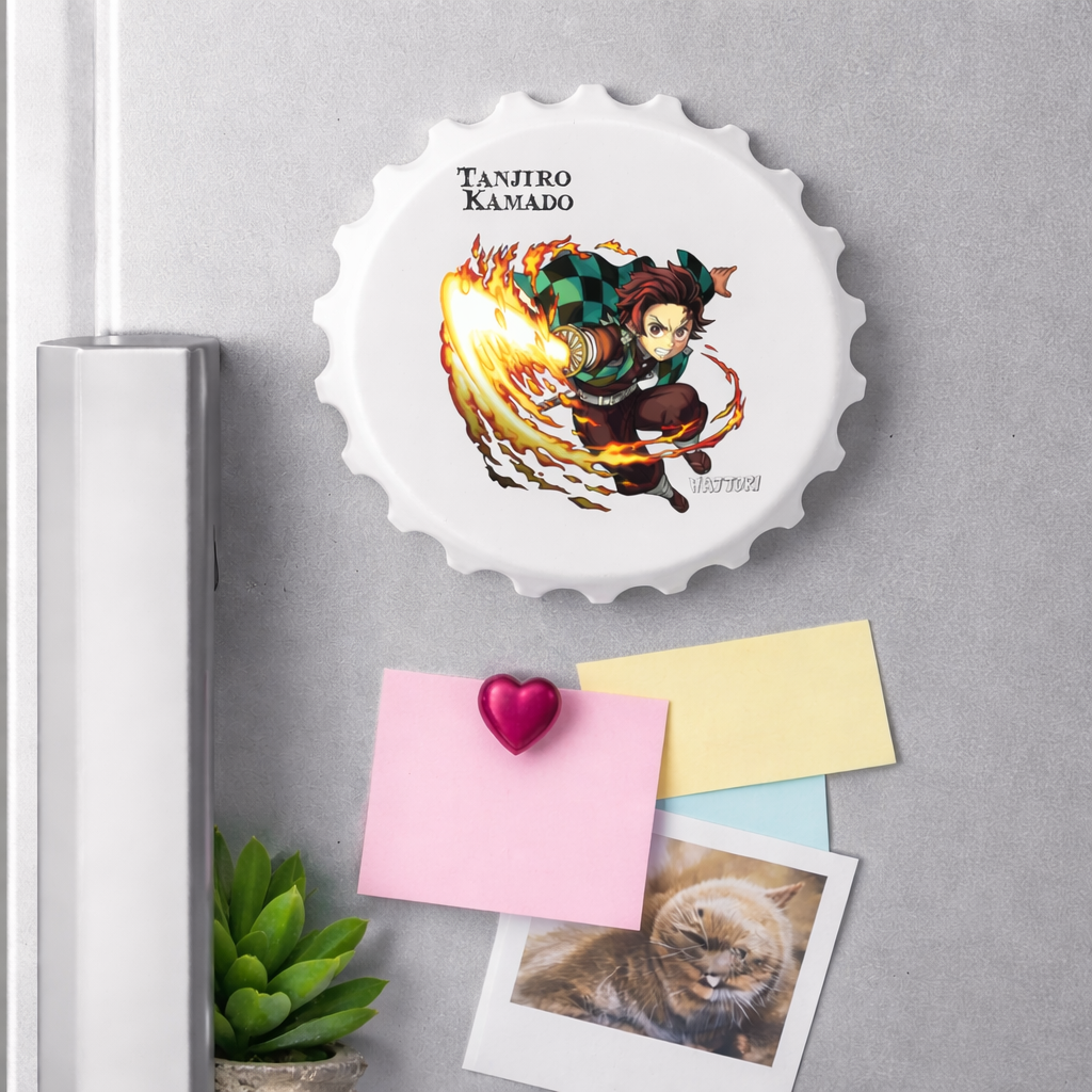 Tapa Destapador Imán Tanjiro Kamado – Kimetsu no Yaiba