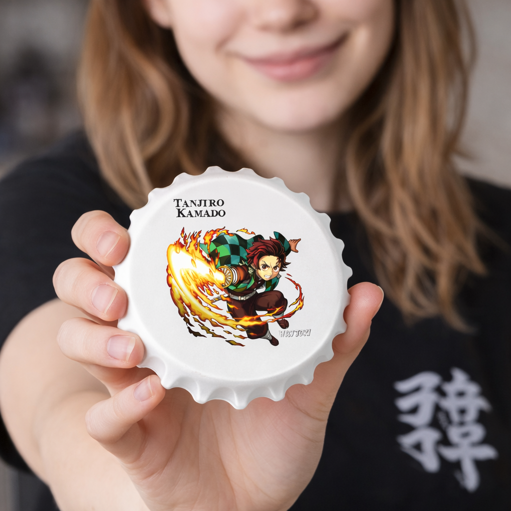 Tapa Destapador Imán Tanjiro Kamado – Kimetsu no Yaiba