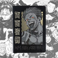 Libreta Sukuna Jujutsu Kaisen | Libreta Anime Ecocuero Negra Tapa Dura